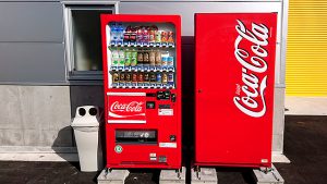 コカ・コーラ自販機 第三工場